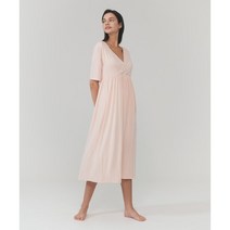 세컨스킨 맘스킨 랩스타일 캡내장 롱드레스 SD3200