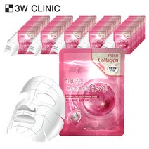 3W CLINIC 후레쉬 콜라겐 마스크 시트 50매