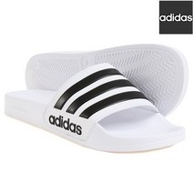 아디다스 아딜렛 샤워 슬라이드 블랙 AQ1702