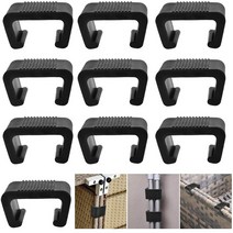 라탄의자 8pcs 옥외 가구 클립 안뜰 소파 클립 등나무 가구 죔쇠 고리 버들 세공 의자 잠 그개 소파 안뜰, Card slot 4.3cm