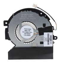 컴퓨터부품 HPEnvy 15-BQ 15M-BP 15M-BQ 15-BQ008CA 노트북 라디에이터 DC5V 0.5A 용 DC 브러시리스 냉각 팬 방열판 드랍쉽