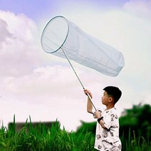 1.4~5m 초대형 화이트 스테인레스 곤충 채집 포충망 잠자리채 강 계곡 낚시 물고기 뜰채, 3 미터 화이트