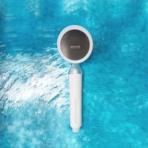 [1+1] 하나필터 비타민 샤워기 샤워헤드, 1)하나필터 비타민 샤워기, 은색, 검정색