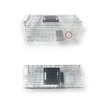 이동식 손잡이 튼튼한 구조 트랩 포획망, 66cm 실버, 본상품선택