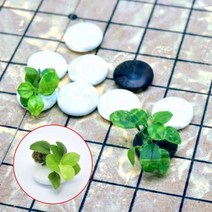 [헬로아쿠아]수초-하얀바둑알 미니 골든나나활착-작고 귀여운 어항꾸미기, 단일속성