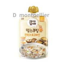 남양 아이꼬야 맘스쿠킹 이유식 100g, 100% 국내산 쌀 전복과 표고버섯, 30개