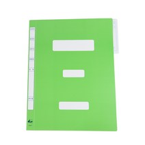 플러스샵 정부화일 A4 4색상 PP 10매입 1묶음, 연두색(10매)