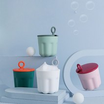 더시티오 5개묶음 세안 거품기 폼클렌징 버블메이커 거품기, 화이트2개+그린2개+핑크1개