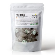 늘해찬 국산 볶은 진피차 티백 귤껍질 귤피차 삼각티백 대용량, 50개입, 1g