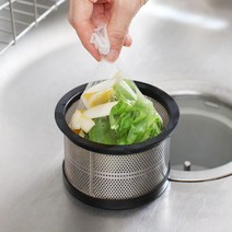 애드라이프 생분해 싱크대 배수구 거름망 60매, 1개