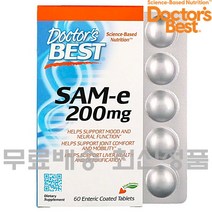 닥터스베스트 아데노실 메티오닌 SAMe 200mg 60정, ONE COLOR