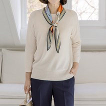 [김여사] 리케니 라운드 니트 엄마옷/마담옷/중년여성/40대/50대