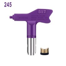 유압천공기에어리스 스프레이 팁 2/3/4/5/6 시리즈 노화 방지 노즐 페인트 분무기 도구 실용적인 보라색, [03] 245, 03 245