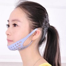실리콘 갸름 V라인 얼굴압박밴드 남녀공용 얼굴살 리프팅