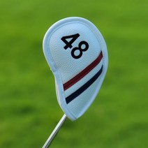 9pcs 골프 클럽 커버 아이언 헤드 캡 야외 스포츠 액세서리, 01 48(White)