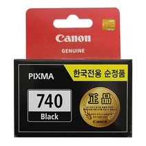 캐논 정품잉크, PG-740, 1개