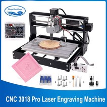 씨앤씨 CNC 나무 우드 cnc 3018 pro 10w15w laser diy mini cnc machine with grbl 오프라인 컨트롤러 3 축 밀링 머신, 1개