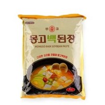 몽고 몽고백된장 4kg, 1개