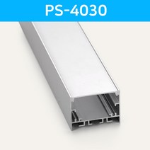 그린맥스 LED방열판 사각 PS-4030 *LED프로파일 알루미늄방열판, 1개, PS-4030x1M
