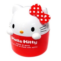 헬로키티 얼굴 차량용 디퓨져 탈취제 방향제 (레드)