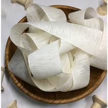 리보너 샤벳리본 하늘하늘한 린넨느낌 가볍고 부드러운 리본 1롤 45m, 30mm, 크림