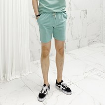 아도르클래식 8컬러 면 스판 여름 밴딩 반바지