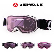 에어워크(AIRWALK) 에어워크 AW-629DL 아동 스키고글 보드고글(저학년용), 화이트