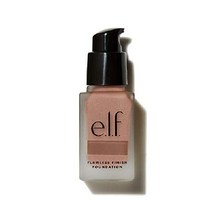 e.l.f.Flawless Finish 파운데이션 경량 중간 커버력 세미매트 20ml, 20ml (1팩), Semisweet 세미 스위트