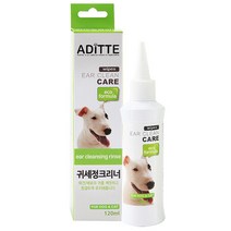 아디테 반려동물 귀세정크리너, 120ml, 1개