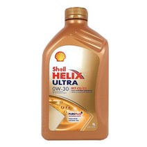 쉘힐릭스 울트라 0w30 ect c2c3 1L 디젤 가솔린 합성엔진오일, 5개, 1000ml