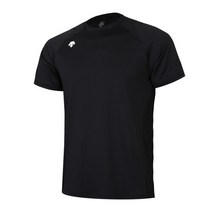 데상트 (AK단독)[DESCENTE] SM221ZTS42 BLK0 베이스볼 에센셜 하계티셔츠