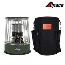 알파카 석유 난로 캠프그린에디션 TS-77A 콤팩트 가방포함 캠핑용 등유 히터 심지 야외용