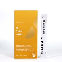 아라나 배 도라지 수세미 어린이 목관리 목건강 액상스틱, 15개, 20g