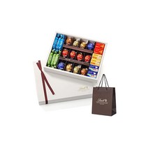 [노시 대응] 린츠 Lindt 초콜릿 선물 픽 & 믹스 기프트 컬렉션 모둠 간단한 쇼핑백 M 포함