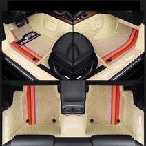 Ecool 벤츠 바닥매트 코일매트 자동차바닥발판 차발매트 카매트 E클래스 A B C E S G GLA GLB GLC GLE GLK GLS 클래스 (더블 레이어 디자인+벤츠 도안), 블랙, GLE-클래스 W167(19년~현재)