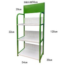 편의점 슈퍼마켓 마트 진열대 창업 매물 매대 선반 랙, 녹색과흰색54길이30폭120높이3층