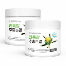 국내산 프리미엄 진득찰 추출 분말 팔라니토스 국산 찐득찰 차 가루 티 파우더 먹는 법 방법 키네놀 키레놀 키에놀 진드찰 진둑찰 헤스피리딘 칼슘 사포닌 진득잘, 2개, 200 g