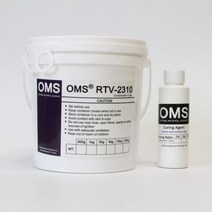OMS실리콘 축합형2kg+경화제포함 - 몰드용 액상실리콘, oms2310(경도10), 파란색