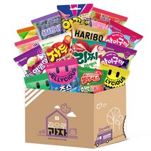 [냠냠상회] 하리보 젤리셔스 마이구미 리찌 알맹이 등 맛있는 젤리 세트, 15p x 1세트, 1세트