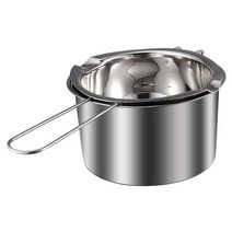 1 set double Boiler pot safe nice 세련된 고급 치즈 녹는 냄비 스테인레스 스틸 초콜릿 냄비 초콜릿 녹는 냄비, 400ml