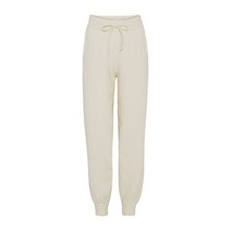 (정식매장판H) REMAIN BIRGER CHRISTENSEN 22FW 리메인 비르게르 크리스텐센 여성 소프트 니트 조거 팬츠 (RM1866 12-5202) 아이보리