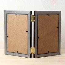 탁상용 2중 접이식 액자 4X6 크리스탈액자 그림액자 탁상용액자