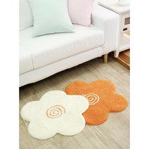 초등 여자아이방 꾸미기 화장대 꽃매트 발판러그 씽크매트 침대발매트 현관