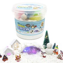 +[플렉스온]+루미샌드 스노우 1.5L 눈내리는 마을 꾸미기모래[FLEXONmarket]+