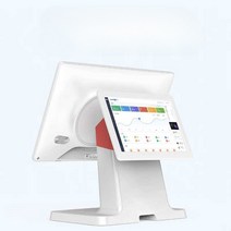 카운터출납기 터치계산기 포스기 주문계산기 카운터, 패키지+코드스캐닝+스캐닝건+영수증프린터+20롤