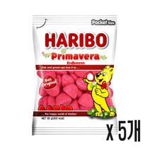 하리보 프리마베라, 80g, 5개