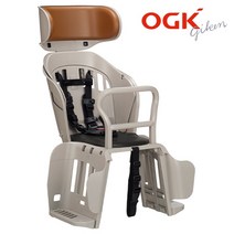 OGK RBC019DX 포폴라모어 자전거 유아안장, 차콜