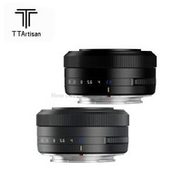 DSLR 카메라 렌즈 TTArtisan27mm F28 후지필름 XF 마운트 XA7 XT30 XPRO XE4 XS10 자동 초점 af용, Titanium