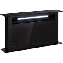 Klarstein 다운드래프트 후드 블랙 60cm 개폐식