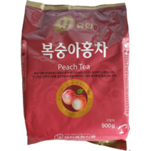 유안 복숭아홍차 분말 900g / 복숭아아이스티 음료수 자판기용